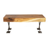 Western Red Cedar Coffee Table - Rosemary Naylor Live Edge Furniture