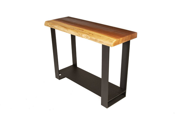 Western Red Cedar Side Table - Rosemary Naylor Live Edge Furniture